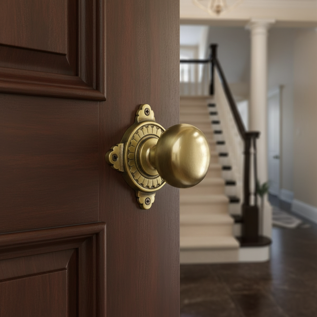 Antique Brass Door Knobs vs. Vintage Door Knobs: What's the Difference?