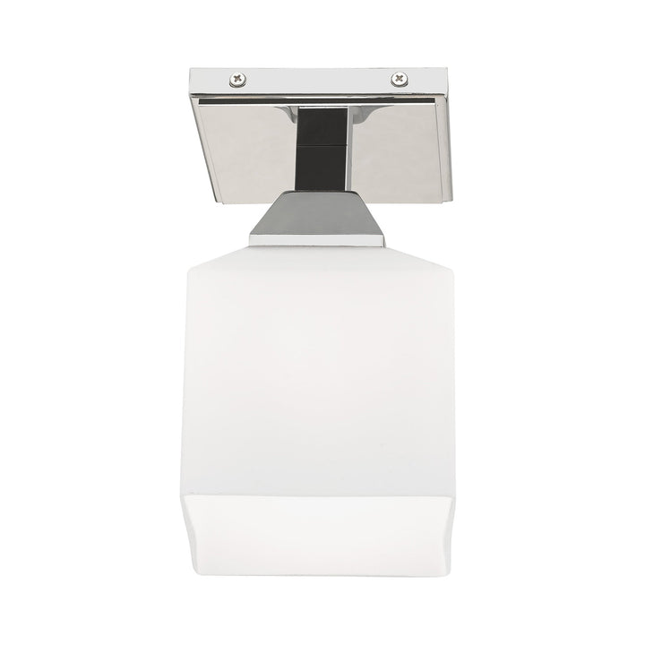 ##Antique Hardware## 1 Light Polished Chrome Ceiling Mount