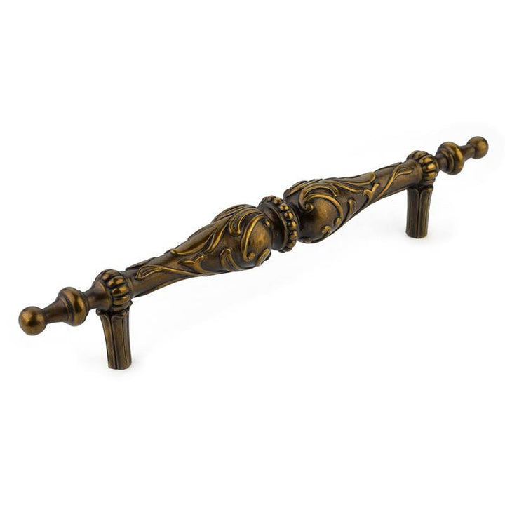 ##Antique Hardware## 12 Inch (8 Inch c-c) Symphony Cantata Pull