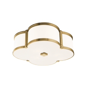 ##Antique Hardware## Chandler Flush Mount