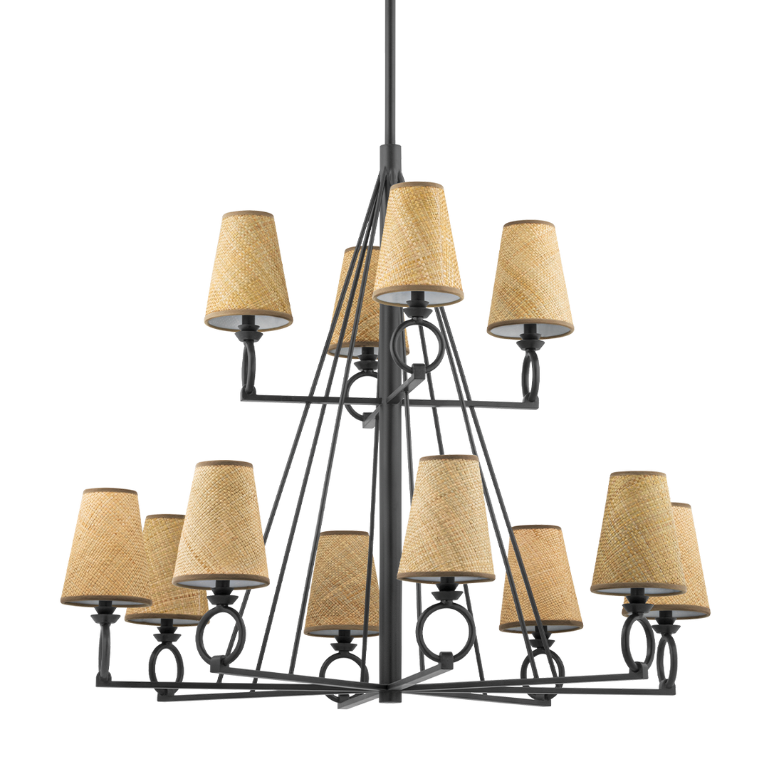 ##Antique Hardware## Pendelton Chandelier