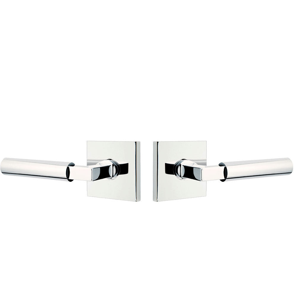 ##Antique Hardware## Emtek Solid Brass Hercules Lever With Square Rosette (Many Finishes Available)