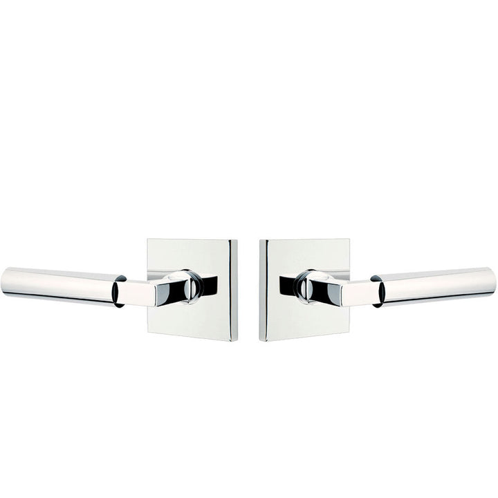 ##Antique Hardware## Emtek Solid Brass Hercules Lever With Square Rosette (Many Finishes Available)
