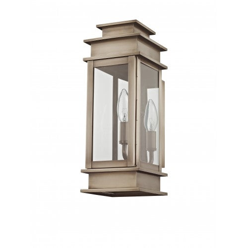 Antique Hardware 1 Light Vintage Pewter Outdoor Wall Lantern Lantern