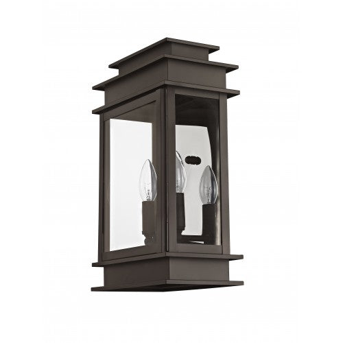 Antique Hardware 2 Light Bronze Outdoor Wall Lantern Lantern