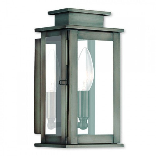 Antique Hardware 1 Light Vintage Pewter Outdoor Wall Lantern Lantern