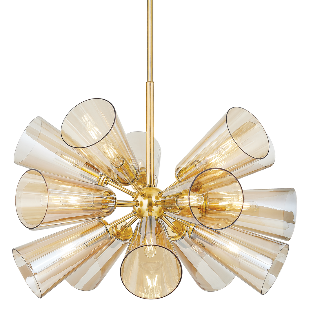 ##Antique Hardware## HARTWOOD CHANDELIER