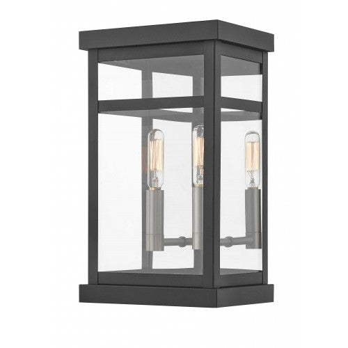 Antique Hardware 2 Light Black Outdoor Wall Lantern Lantern