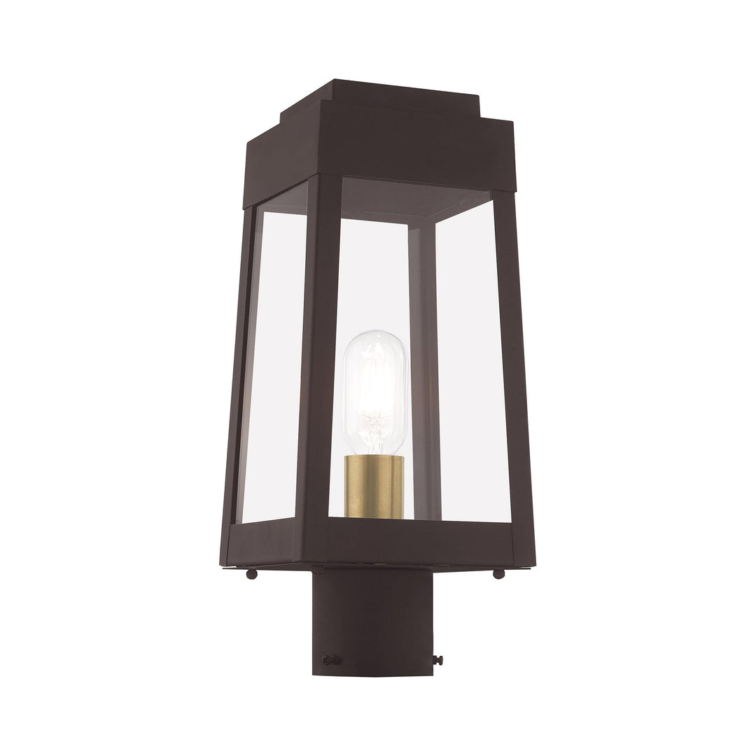Antique Hardware 1 Light Bronze Outdoor Post Top Lantern Post
