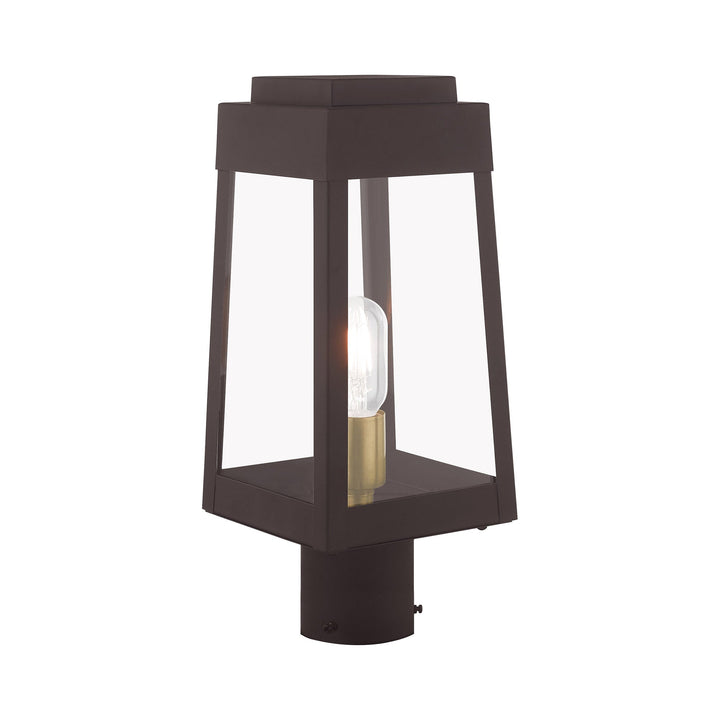 Antique Hardware 1 Light Bronze Outdoor Post Top Lantern Post