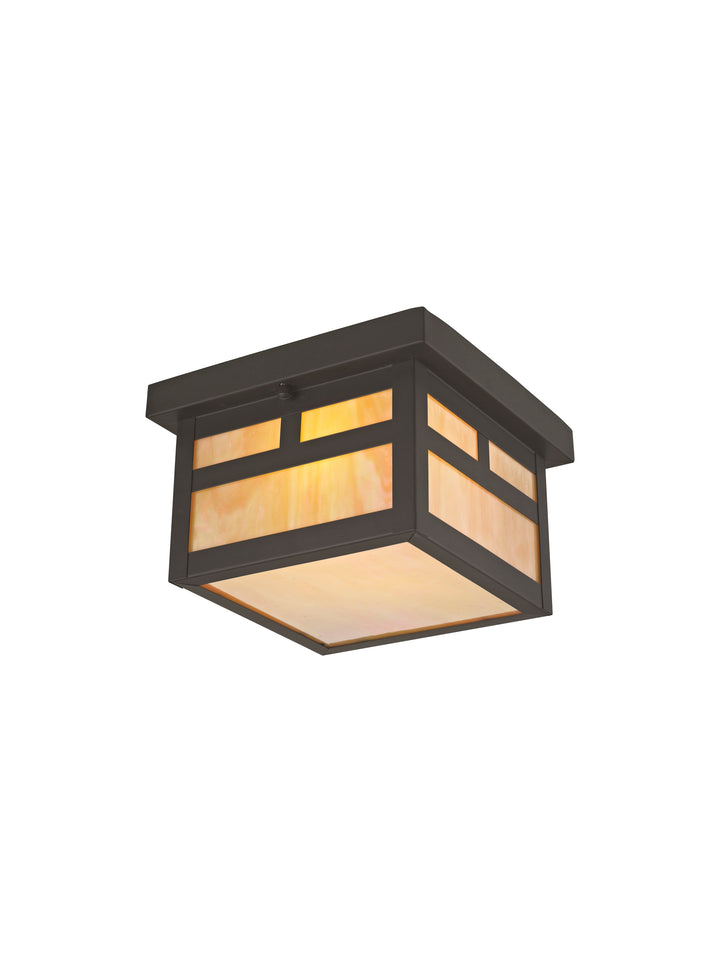 ##Antique Hardware## 1 Light Bronze Outdoor Ceiling Mount