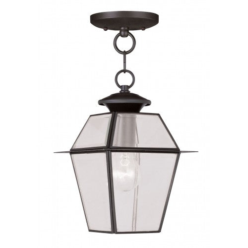 ##Antique Hardware## 1 Light Bronze Outdoor Lantern