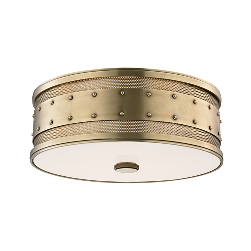##Antique Hardware## Gaines Flush Mount