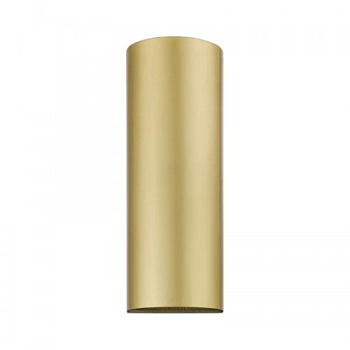 ##Antique Hardware## 1 Light Satin Gold Outdoor / Indorama Large Sconce