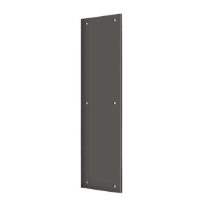 ##Antique Hardware## 15 Inch Traditional Door Push Plate (Several Finishes Available)