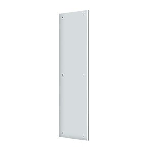 ##Antique Hardware## 15 Inch Traditional Door Push Plate (Several Finishes Available)