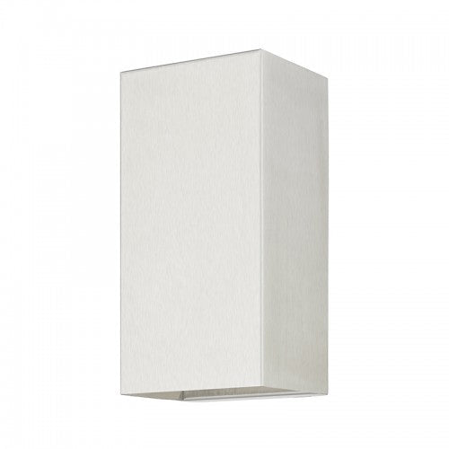 ##Antique Hardware## 1 Light Brushed Nickel Outdoor / Indoor ADA Medium Sconce