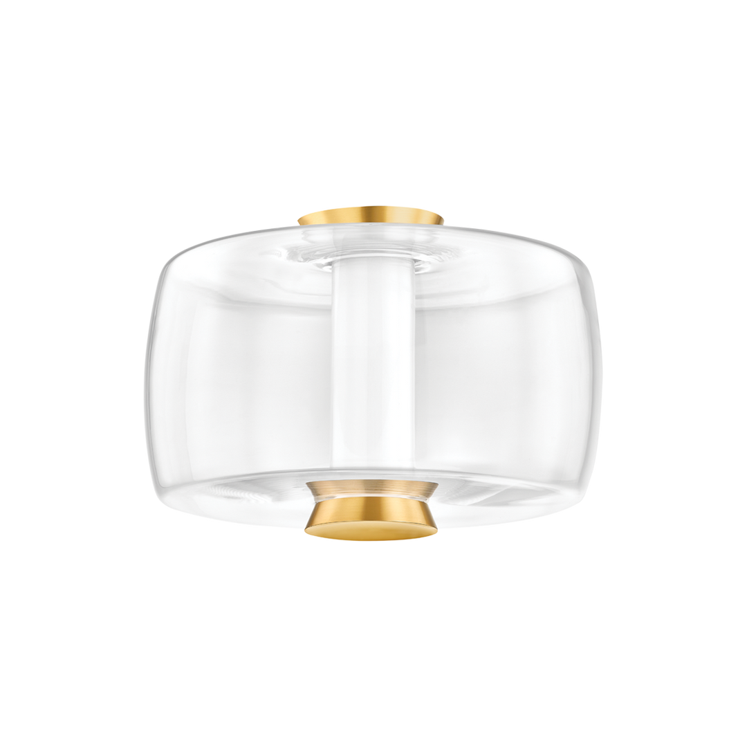 ##Antique Hardware## BEAU Flush Mount