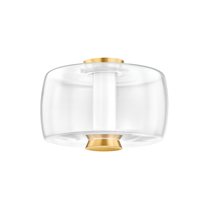 ##Antique Hardware## BEAU Flush Mount