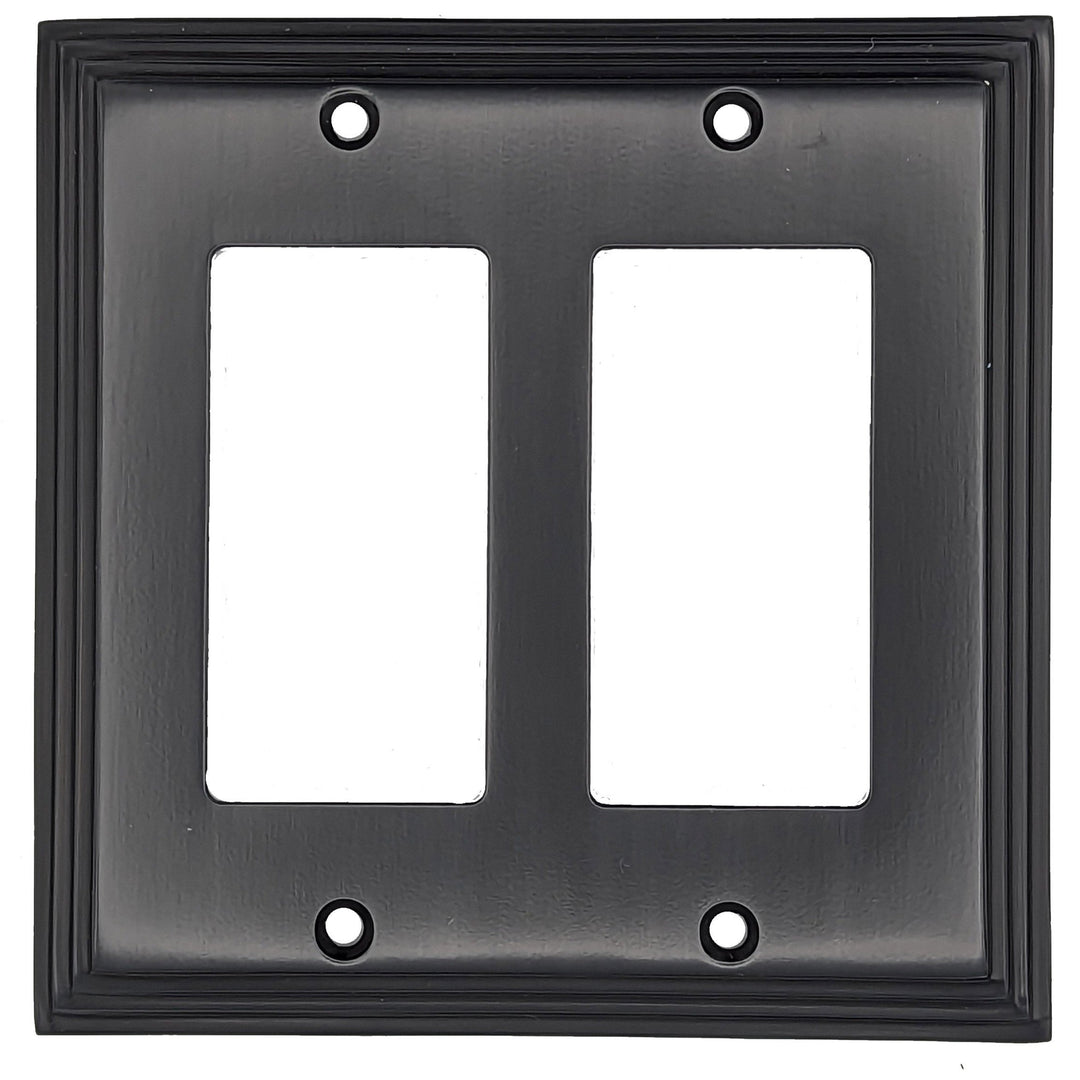 ##Antique Hardware## Kingston Classic Stepped Wall Plate