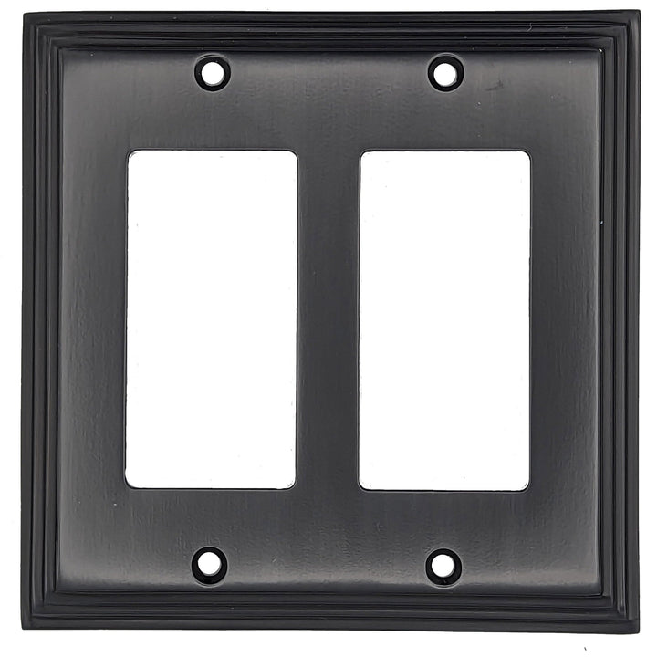 ##Antique Hardware## Kingston Classic Stepped Wall Plate