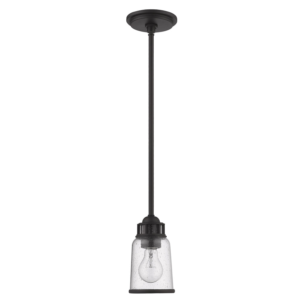 ##Antique Hardware## 1 Light Bronze Single Pendant