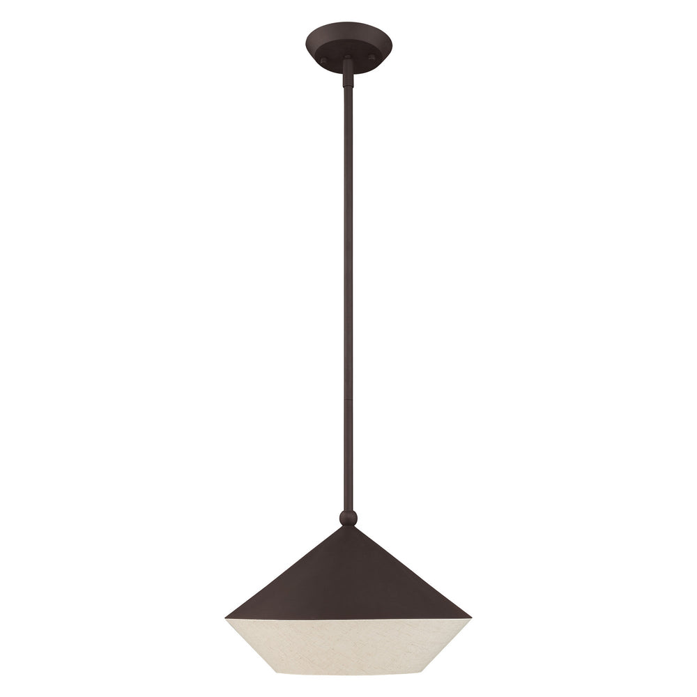 ##Antique Hardware## 1 Light Bronze Single Pendant