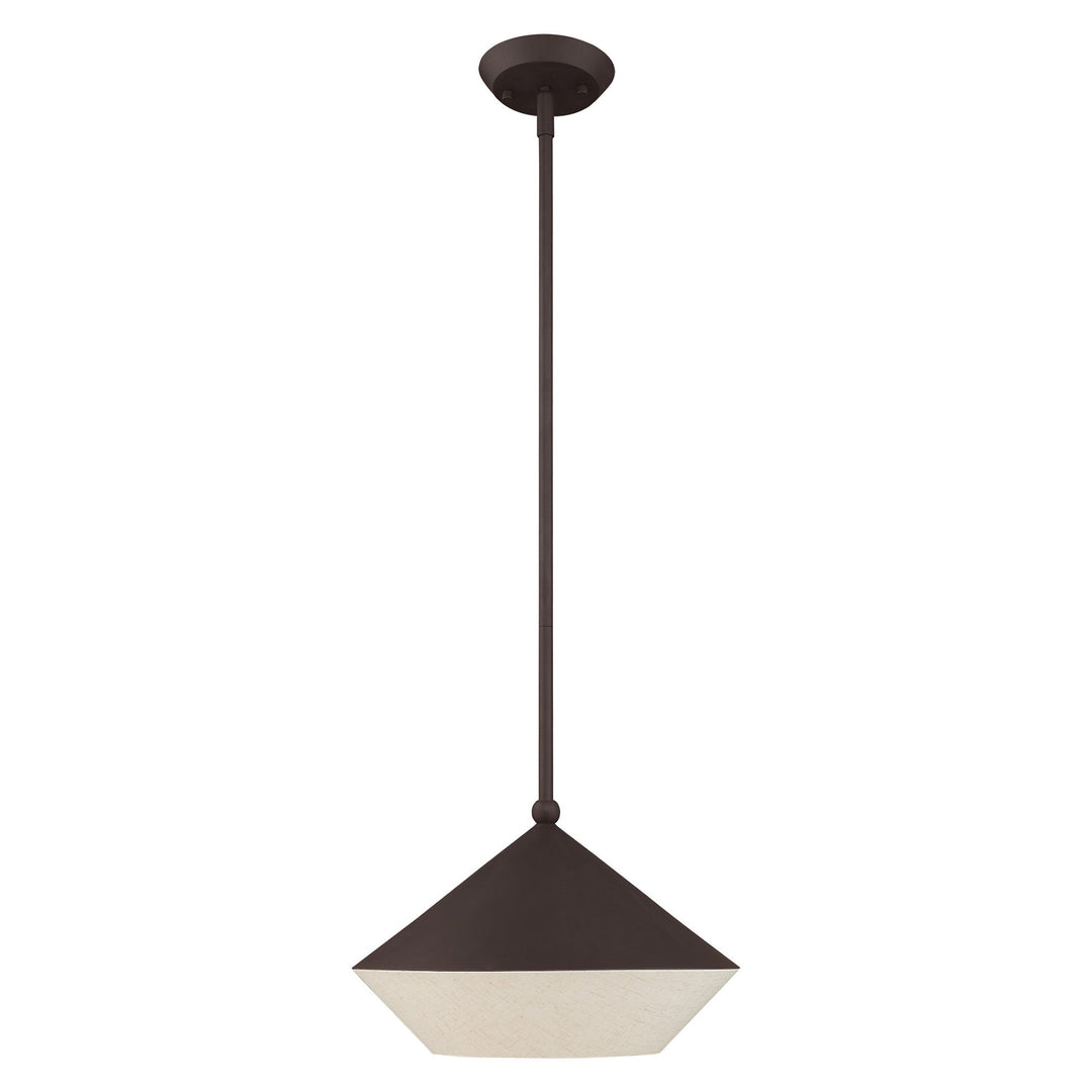 ##Antique Hardware## 1 Light Bronze Single Pendant