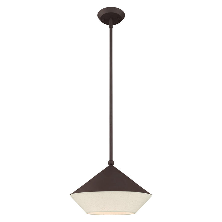 ##Antique Hardware## 1 Light Bronze Single Pendant