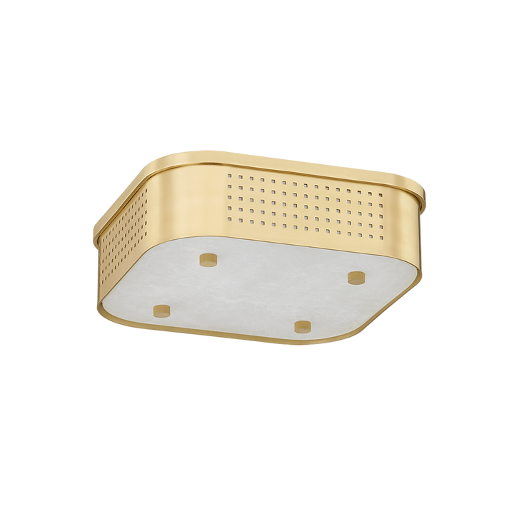 ##Antique Hardware## MADISON SQUARE FLUSH MOUNT