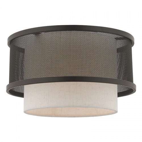 ##Antique Hardware## 1 Light Bronze Ceiling Mount