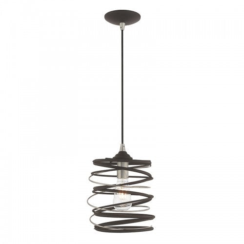 ##Antique Hardware## 1 Light Bronze Single Pendant