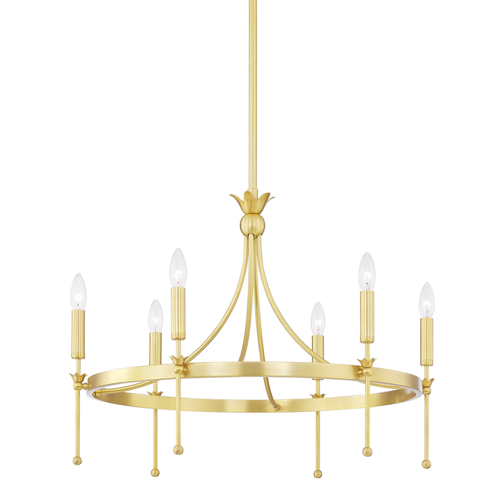 ##Antique Hardware## Gates Chandelier
