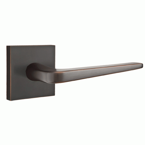 ##Antique Hardware## Emtek Athena Lever With Square Rosette (Several Finish Options)