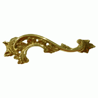 ##Antique Hardware## 6 Inch (4 1/2 Inch C-C) Unique Curly Pull (Several Finish Options)