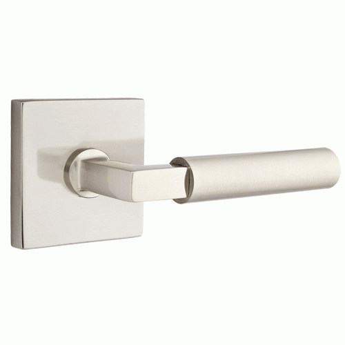 ##Antique Hardware## Emtek Solid Brass Hercules Lever With Square Rosette (Many Finishes Available)