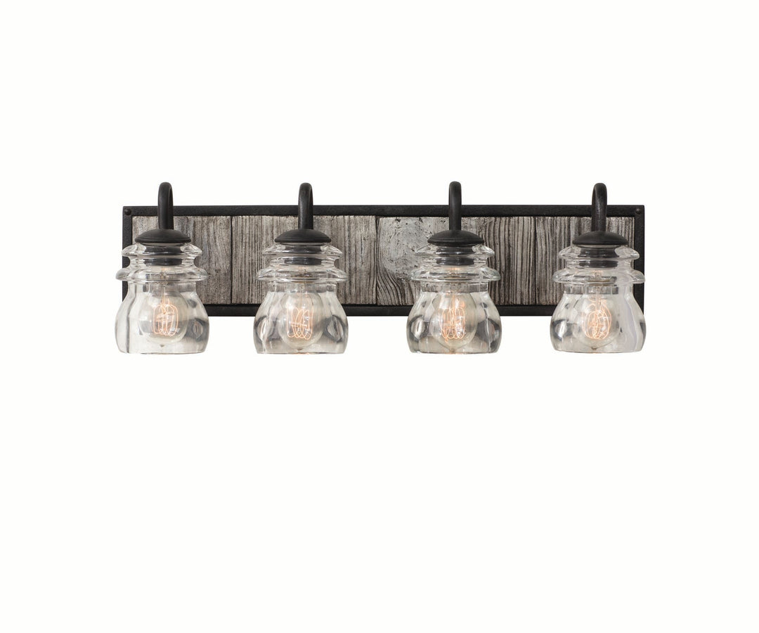 ##Antique Hardware## Bainbridge 4 Light Bath