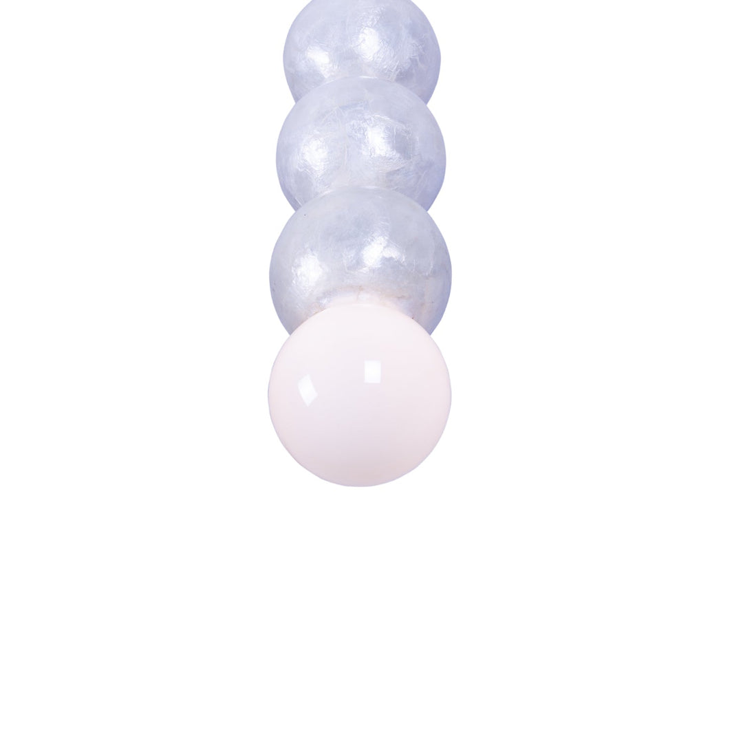 ##Antique Hardware## Pearls 5 Ball Drop Pendant