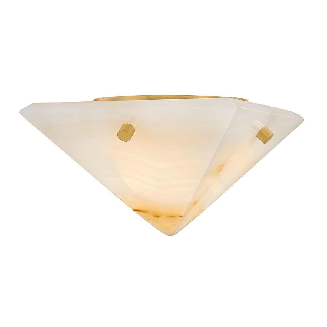 ##Antique Hardware## Geo Flush Mount