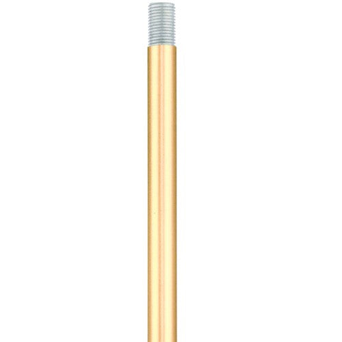##Antique Hardware## Natural Brass 12" Length Rod Extension Stem