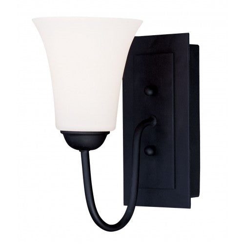 ##Antique Hardware## 1 Light Black Wall Sconce