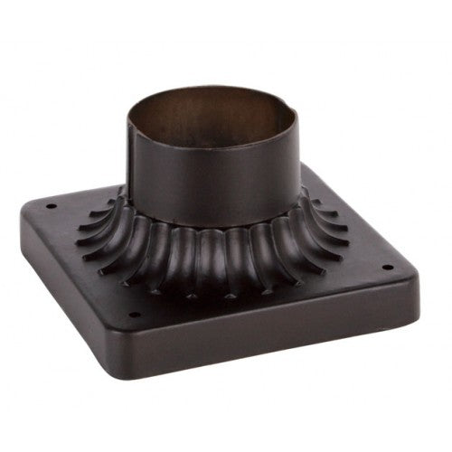 ##Antique Hardware## Bronze Outdoor Pier Mount Adapter