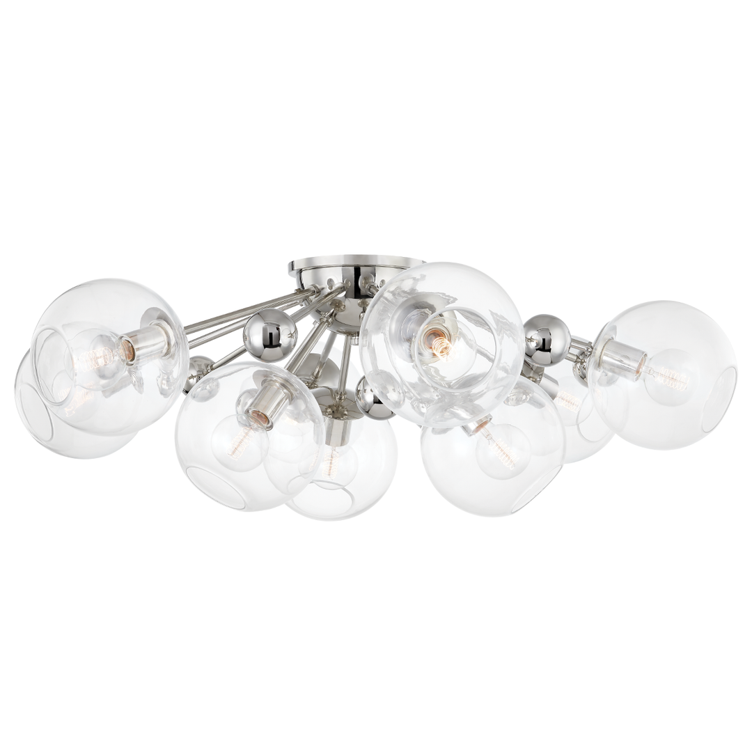 ##Antique Hardware## Abbott Semi Flush