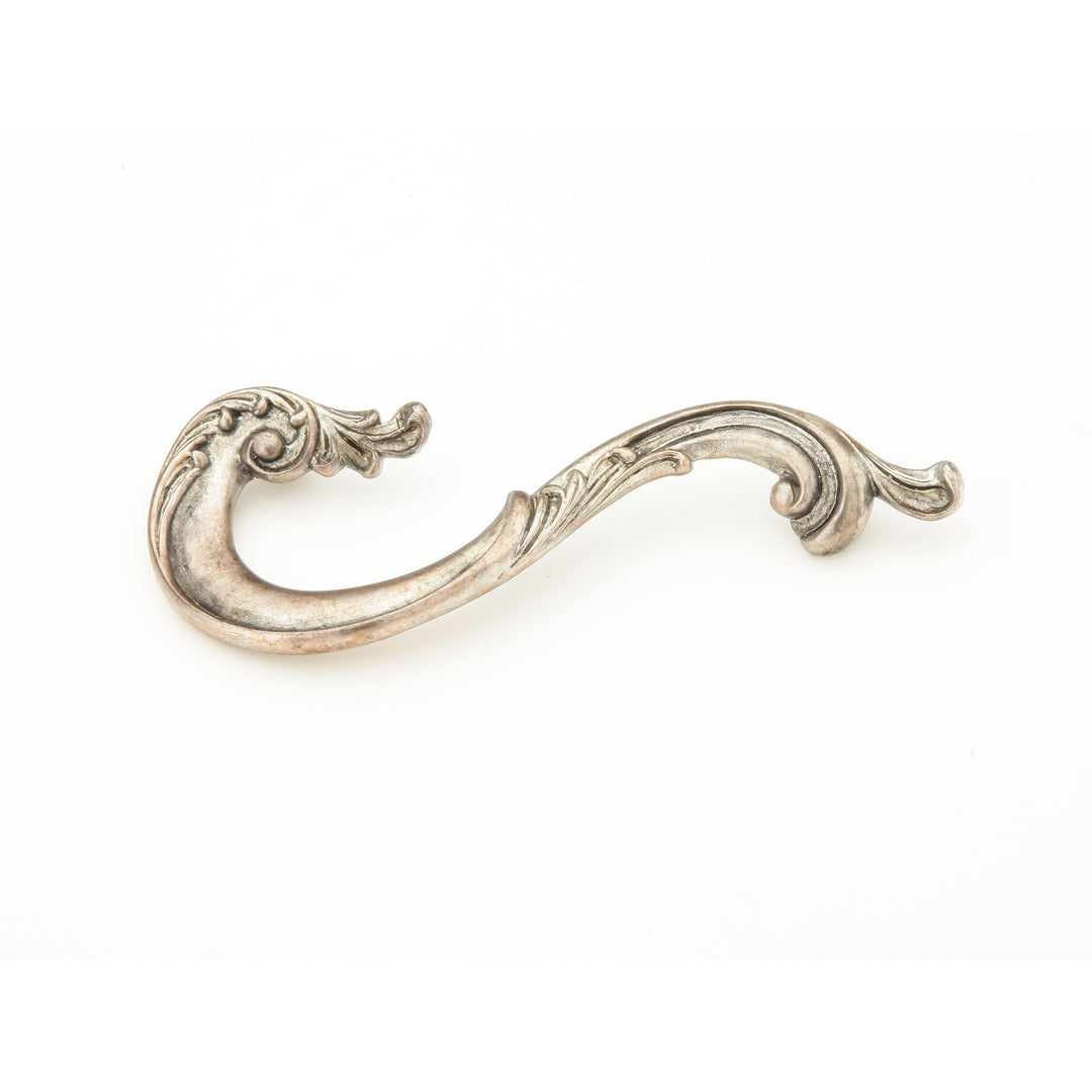##Antique Hardware## 1 11/16 Inch (3 1/2 Inch c-c) Symphony French Court Left Hand Pull