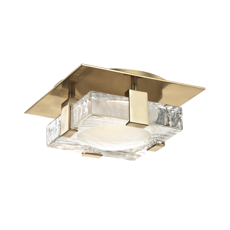 ##Antique Hardware## Bourne Semi-Flush