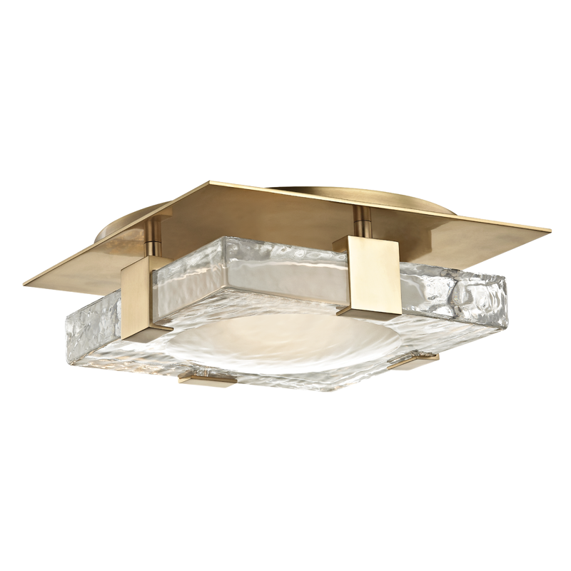 ##Antique Hardware## Bourne Semi-Flush