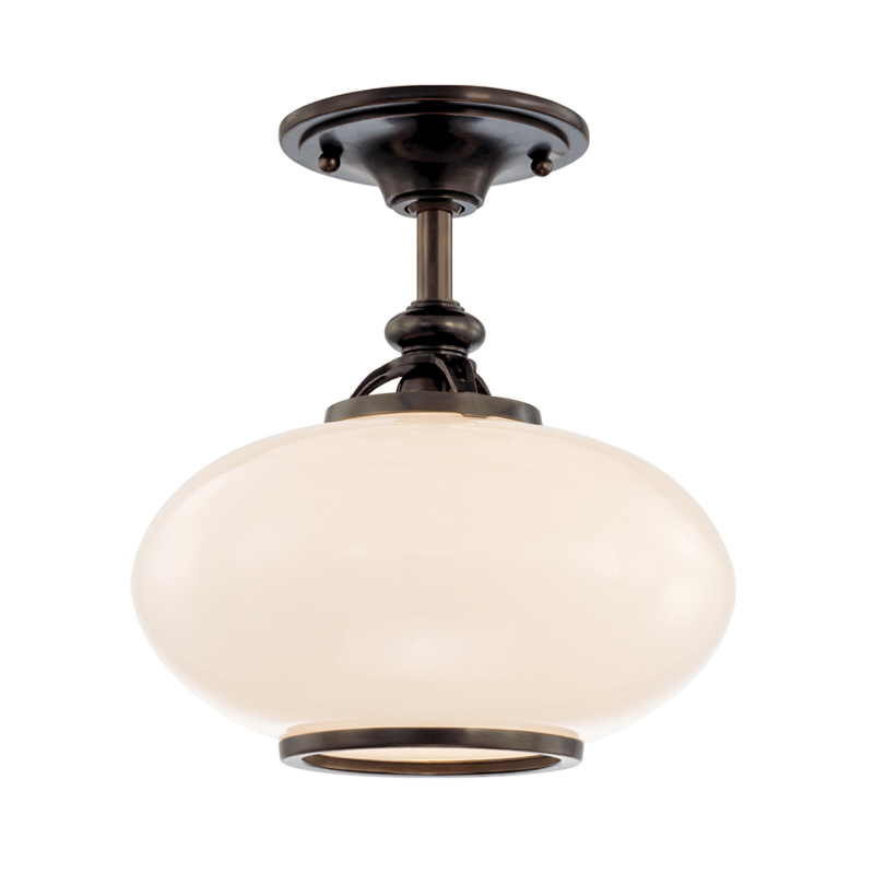 ##Antique Hardware## Canton Semi Flush