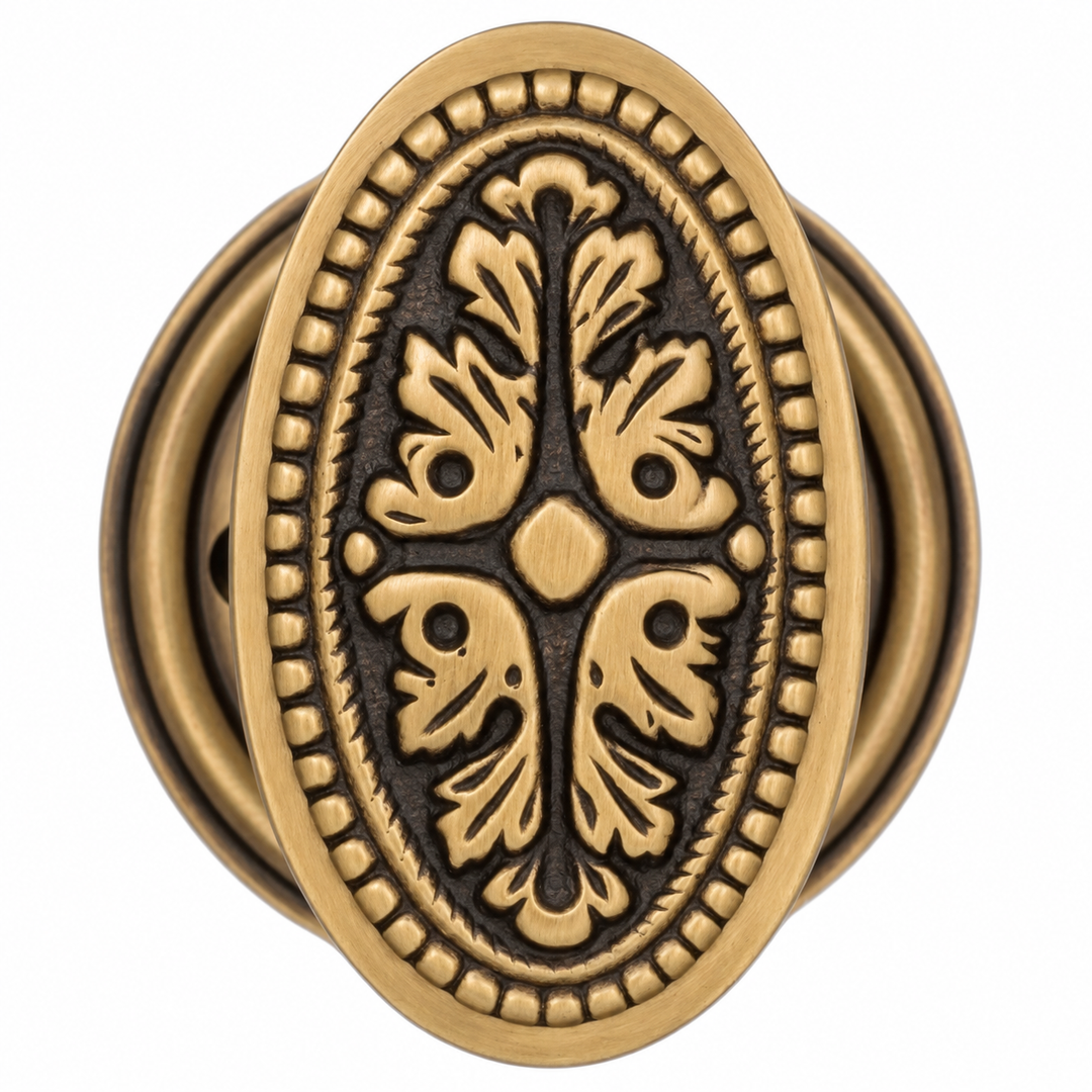 Traditional™ Rosette Door Set with Avalon Style Door Knobs (Several Finishes Available)