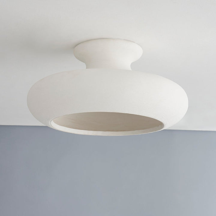 ##Antique Hardware## Annie Semi Flush