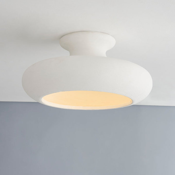 ##Antique Hardware## Annie Semi Flush